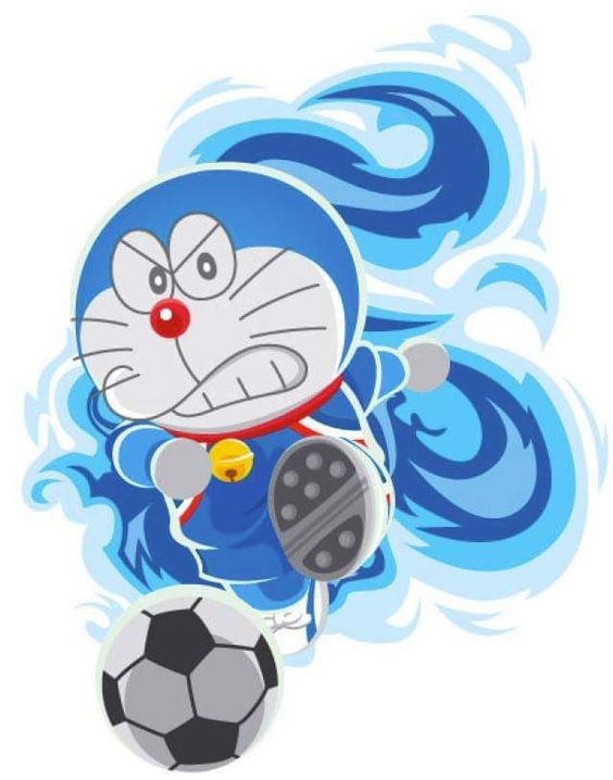 Hình hình họa Doraemon ngầu vô cùng chất
