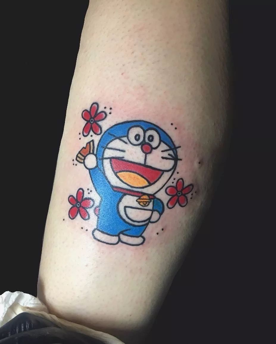 Hình tattoo Doraemon