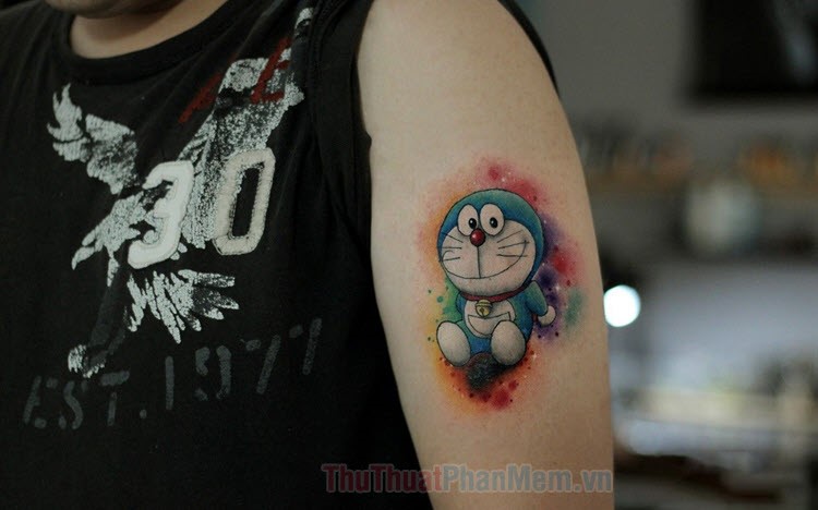 50 hình xăm Doraemon mini đáng yêu và tiện lợi nhất