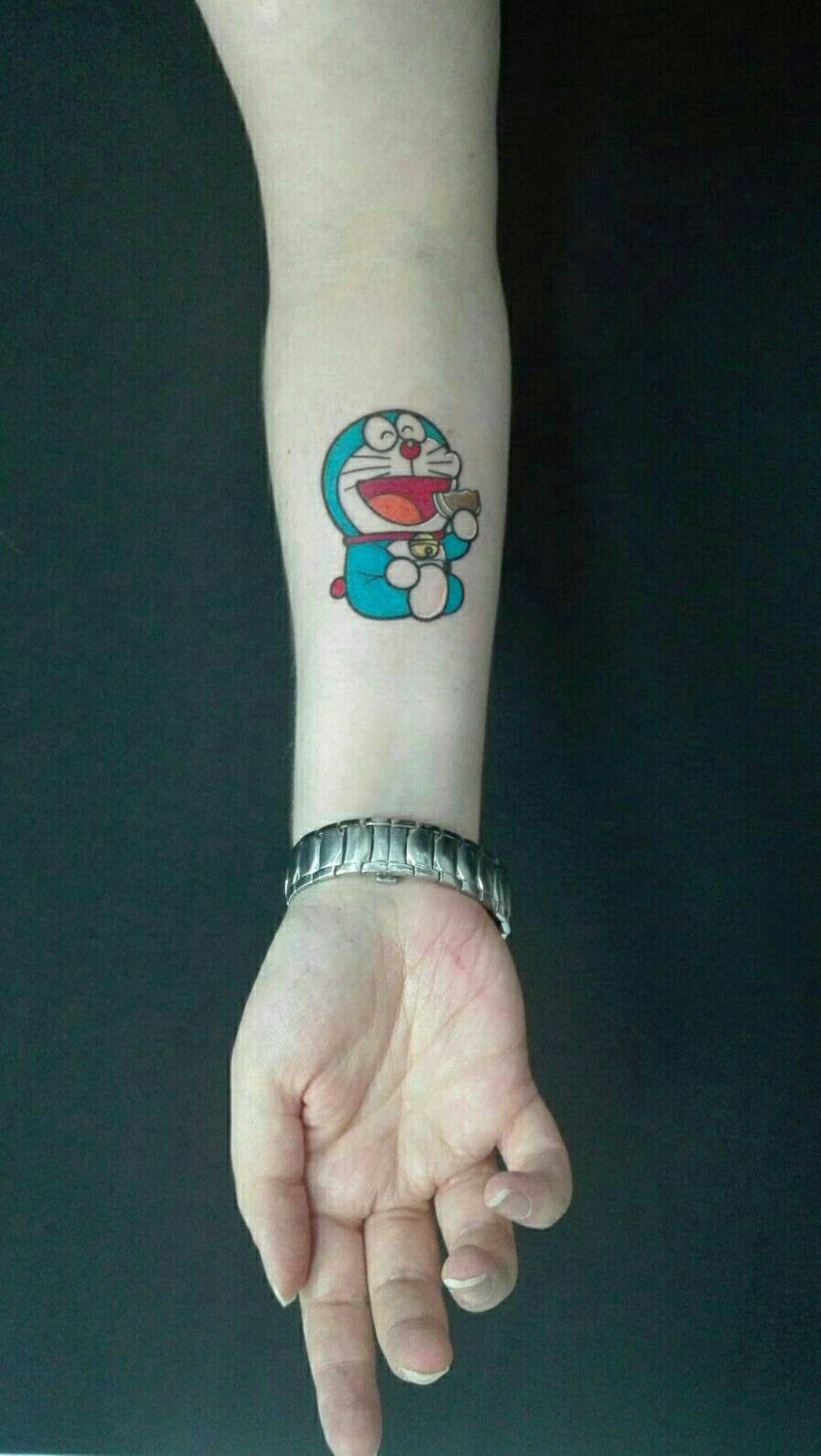 Hình xăm Doraemon độc chất