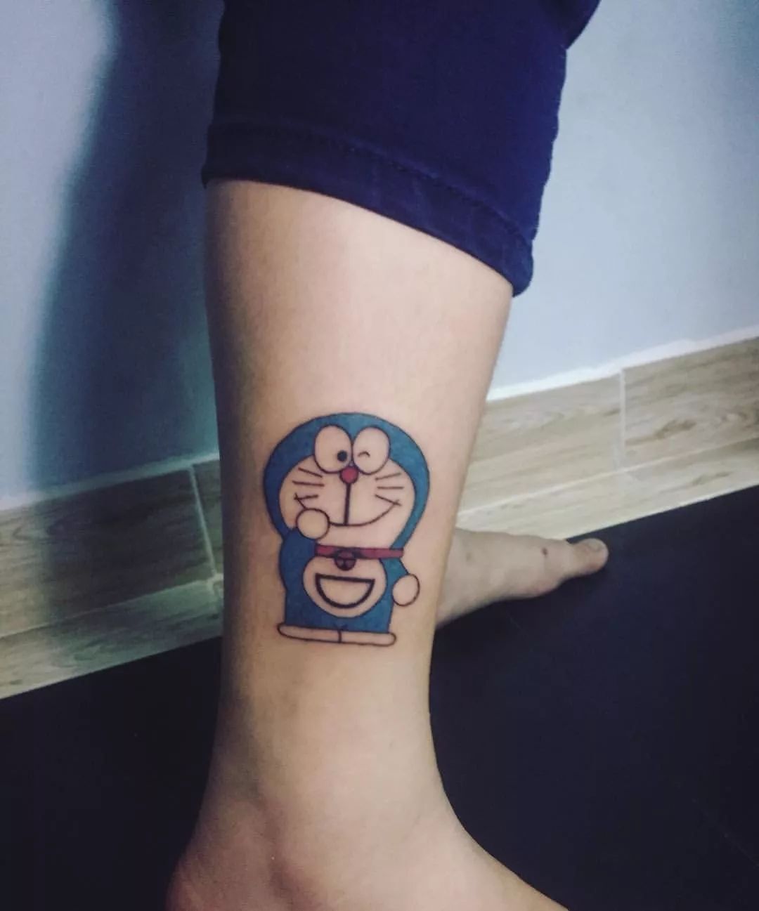 Hình xăm Doraemon giang hồ
