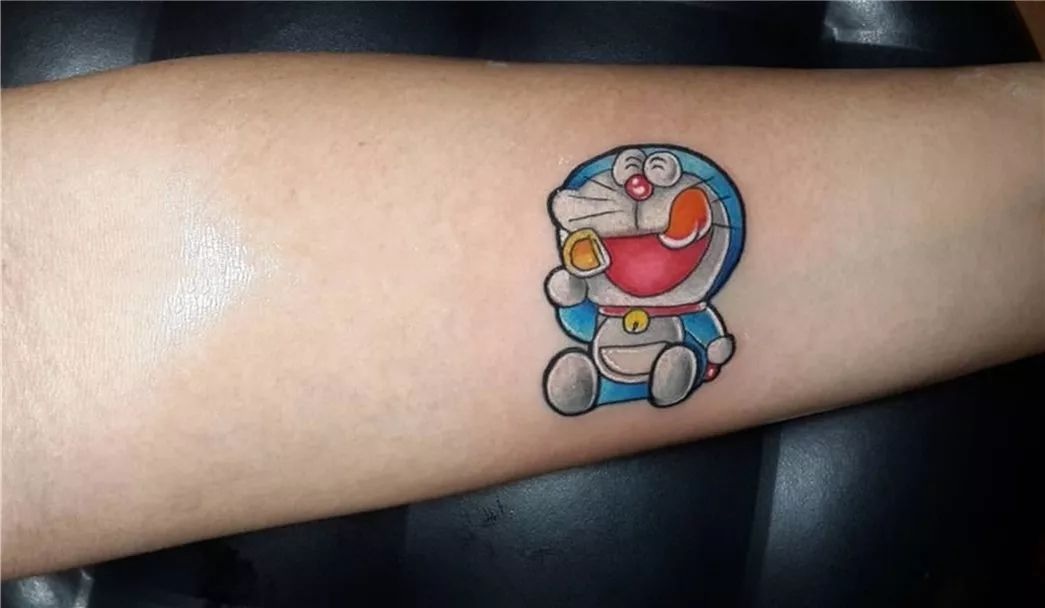 Mẫu hình xăm Doraemon đẹp
