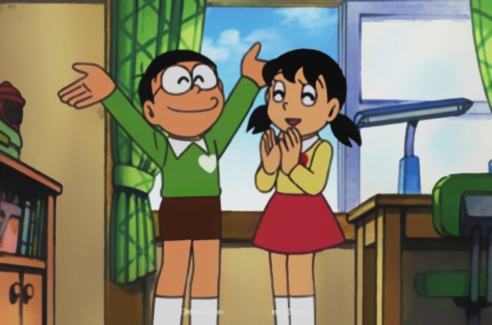 Ảnh Nobita và Shizuka tuyệt đẹp