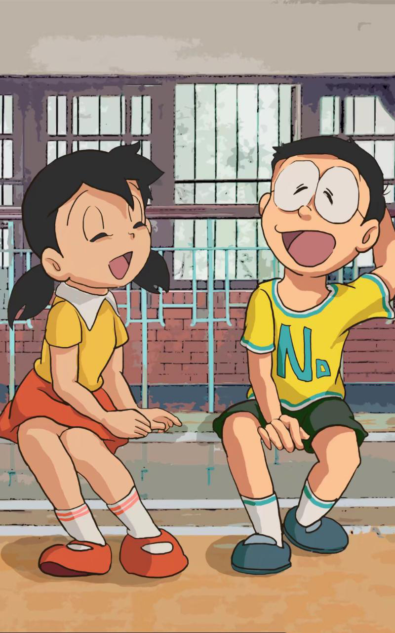 Hình ảnh Nobita và Shizuka dành cho smartphone