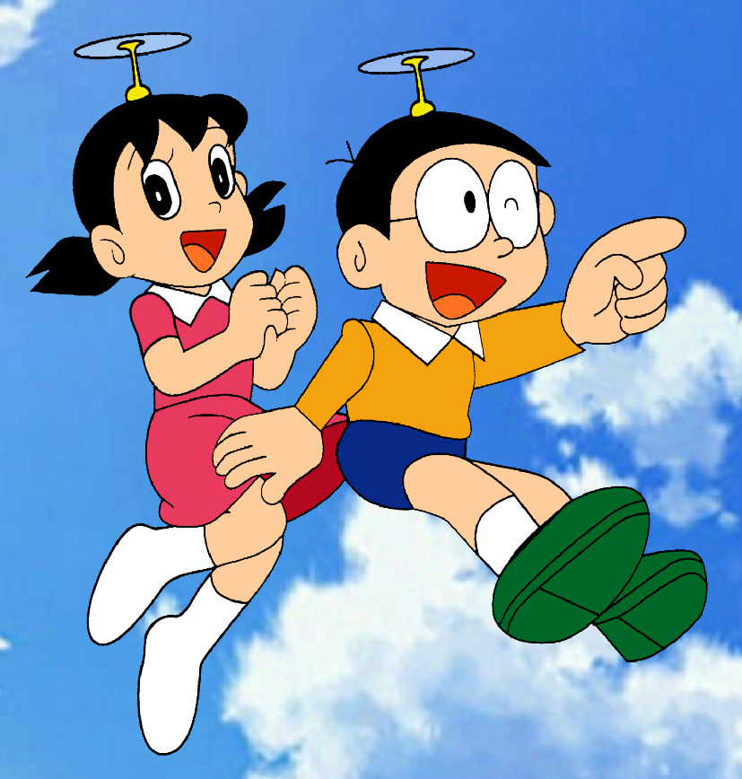 Hình Nobita và Shizuka dễ thương nhất