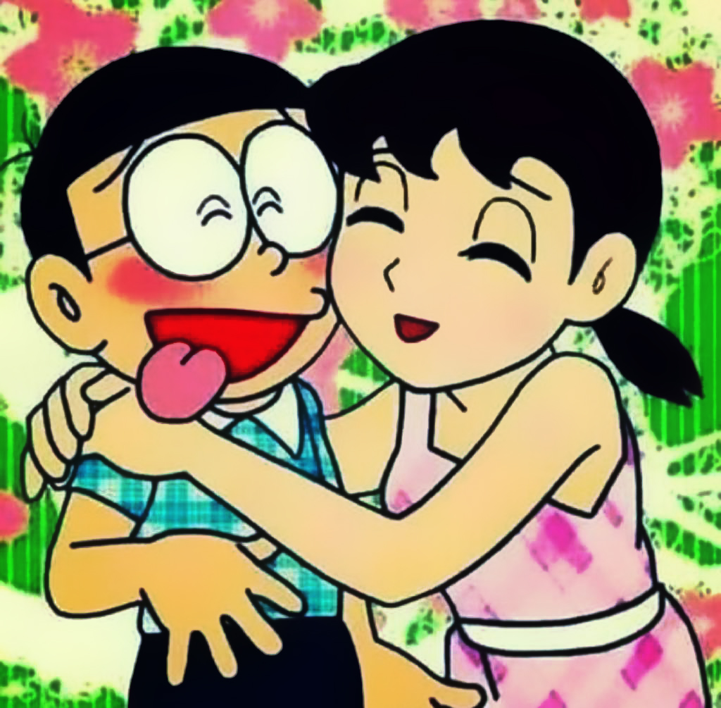 Hình Nobita và Shizuka