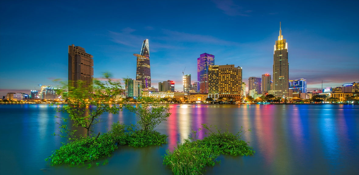Thành phố Hồ Chí Minh xinh đẹp ảnh thành phố