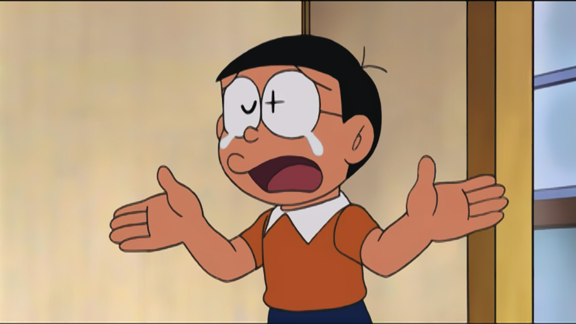 Ảnh khóc Nobita đẹp