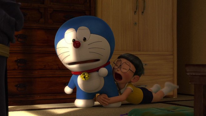 Ảnh Nobita khóc 3D đẹp