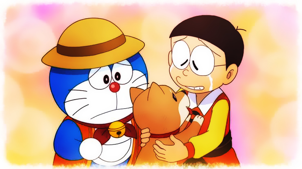Ảnh Nobita khóc dễ thương