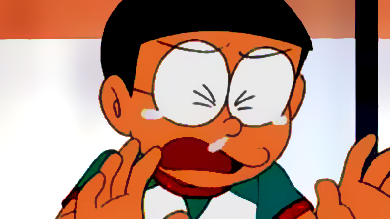 Ảnh Nobita khóc