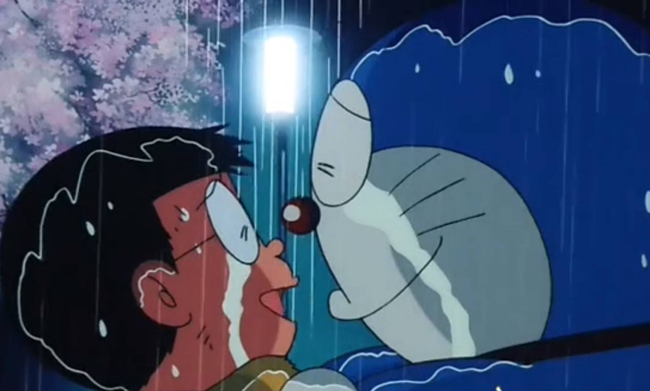 Hình ảnh khóc cực đẹp về anh chàng hậu đậu Nobita