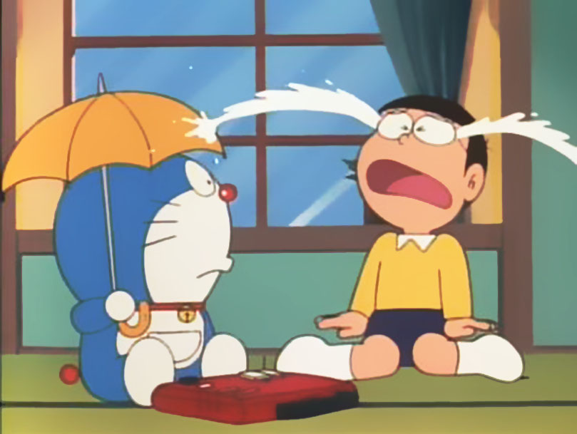 Hình ảnh Nobita khóc đẹp