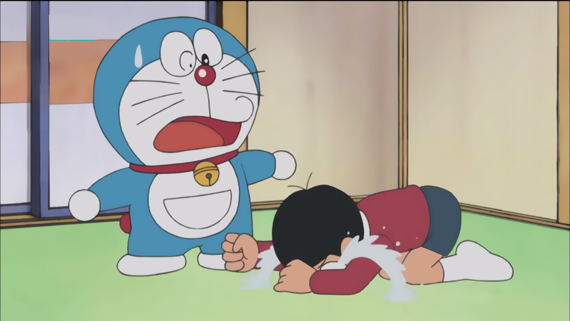 Hình ảnh Nobita khóc full HD