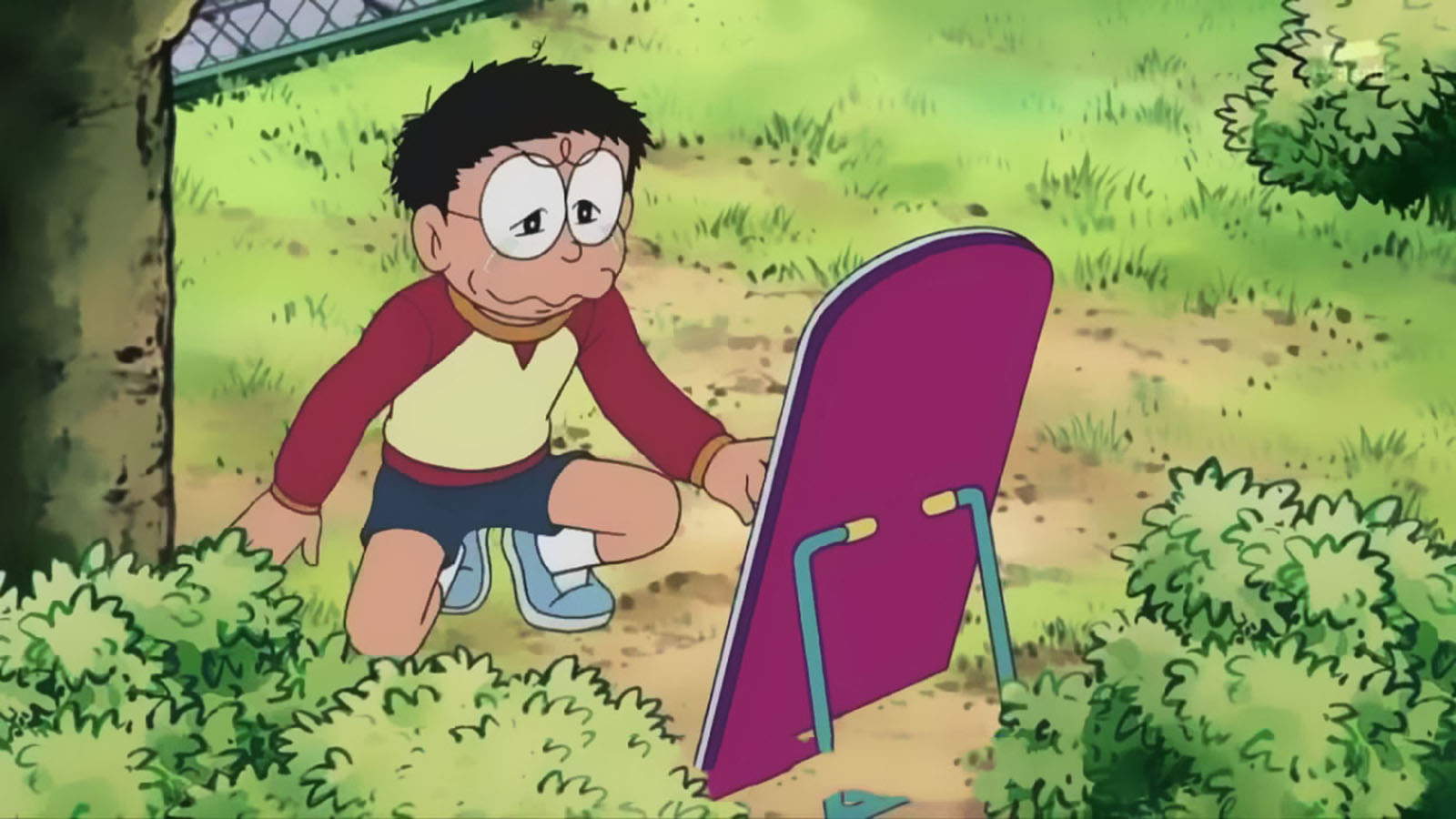 Hình nền Nobita khóc đẹp