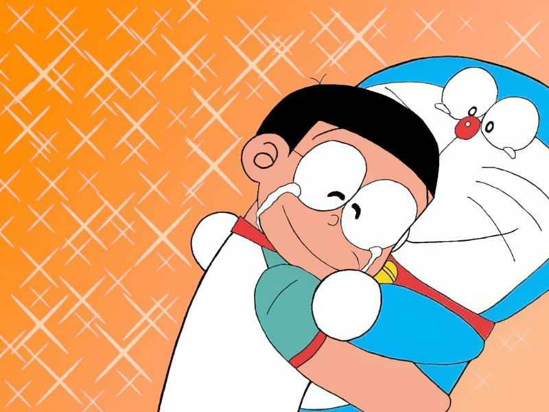Hình Nobita khóc dễ thương
