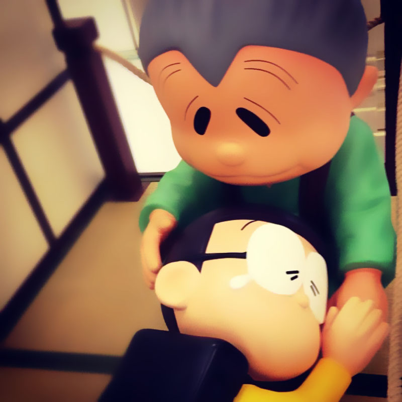 Nobita khóc đáng yêu