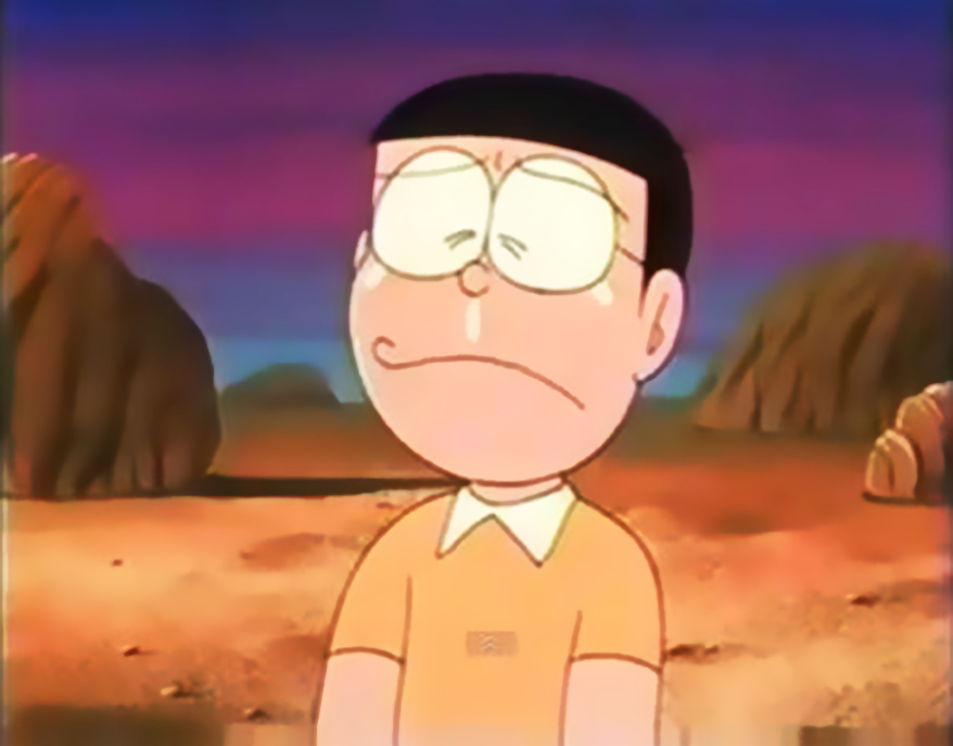 Nobita khóc đẹp
