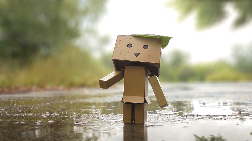 Hình ảnh người gỗ buồn dưới mưa đẹp nhất