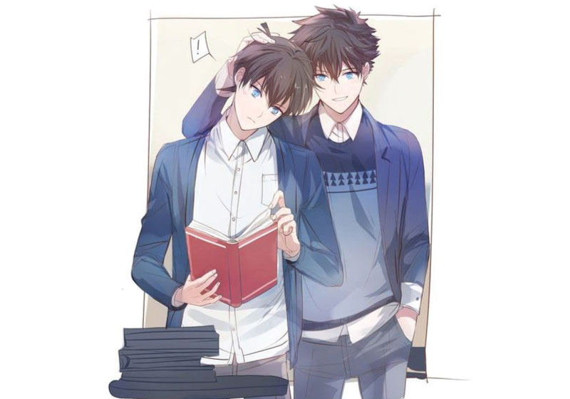 Hình ảnh Anime tình yêu đồng giới học đường