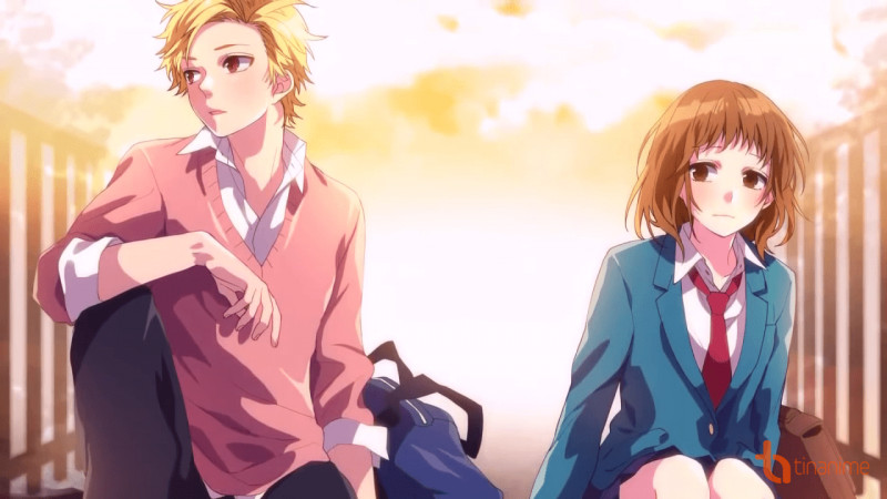 Hình ảnh Anime tình yêu học đường buồn đẹp