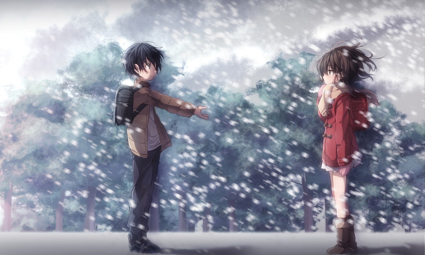 Hình ảnh Anime tình yêu mùa đông