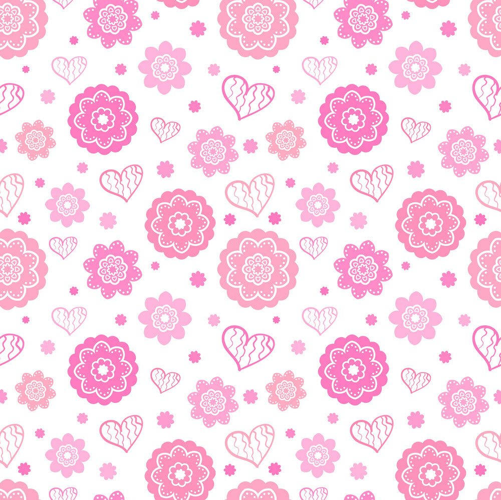 Background Valentine hồng