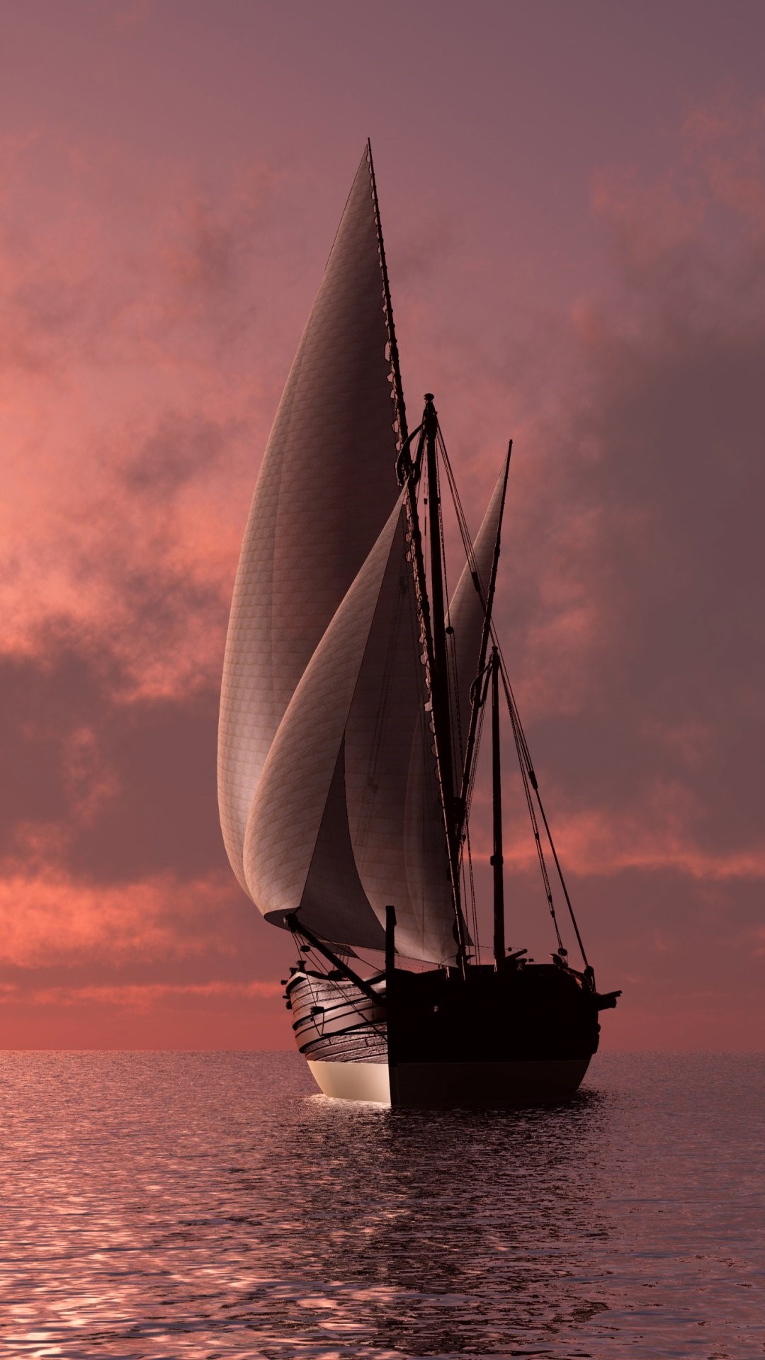 Hình ảnh thuyền buồm đẹp lãng mạn ý nghĩa nhất
