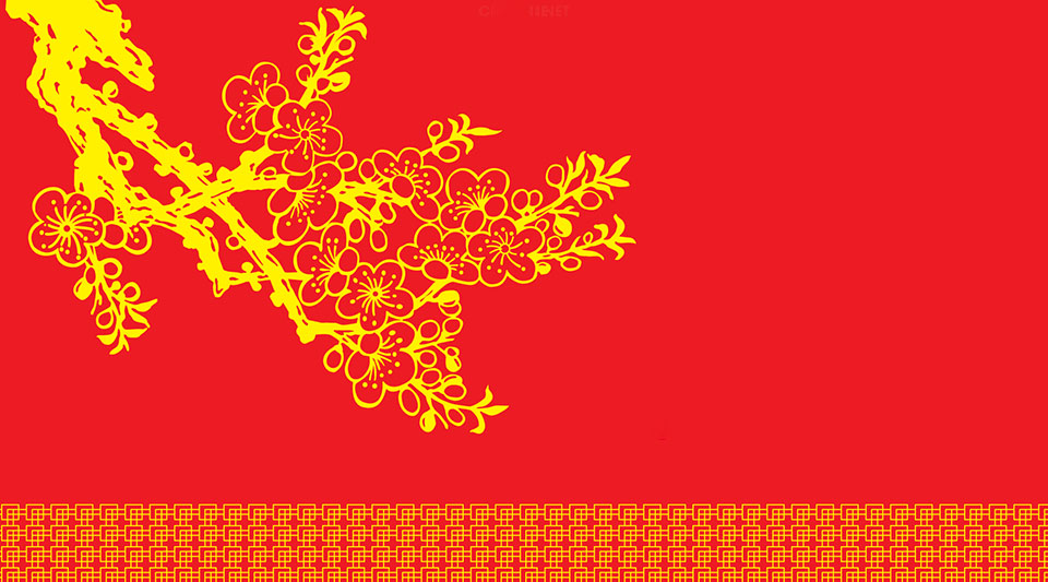 Background bông Hoa Mai vàng