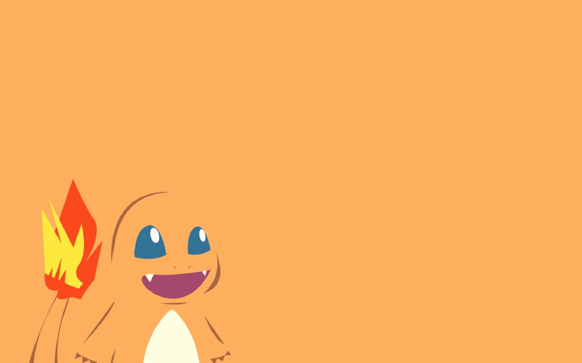 Background Pokemon đuôi lửa đẹp