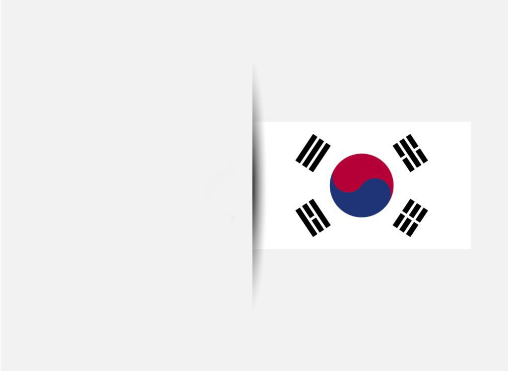 Background lá cờ Hàn Quốc