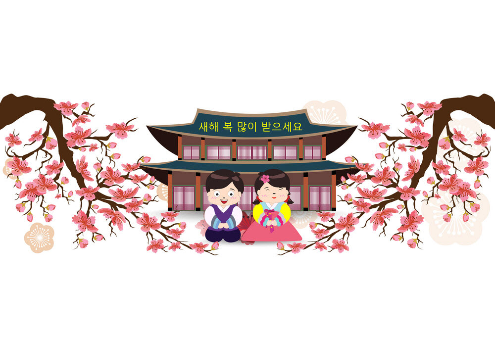 Mẫu background con người Hàn Quốc