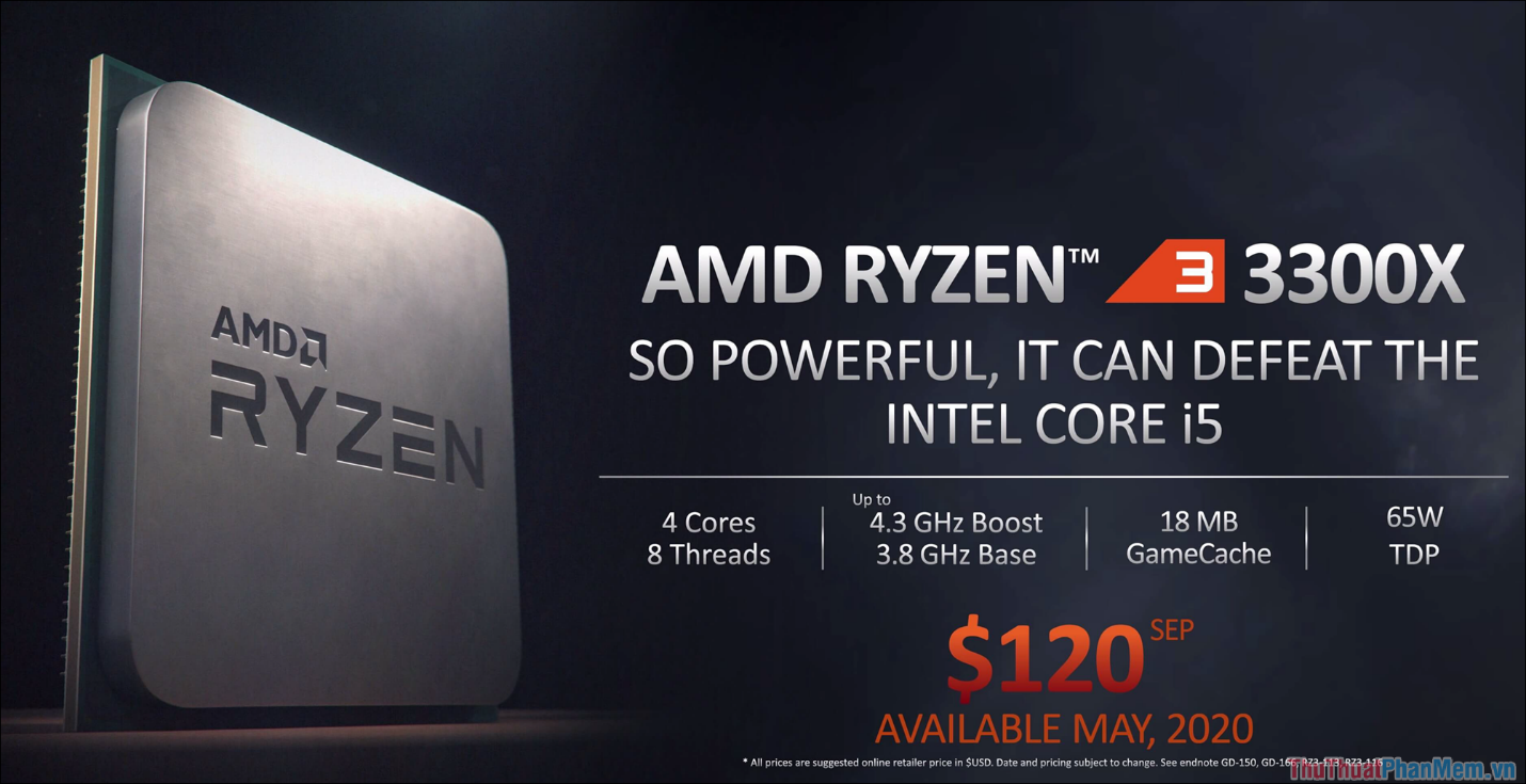 AMD Ryzen 3 3300X