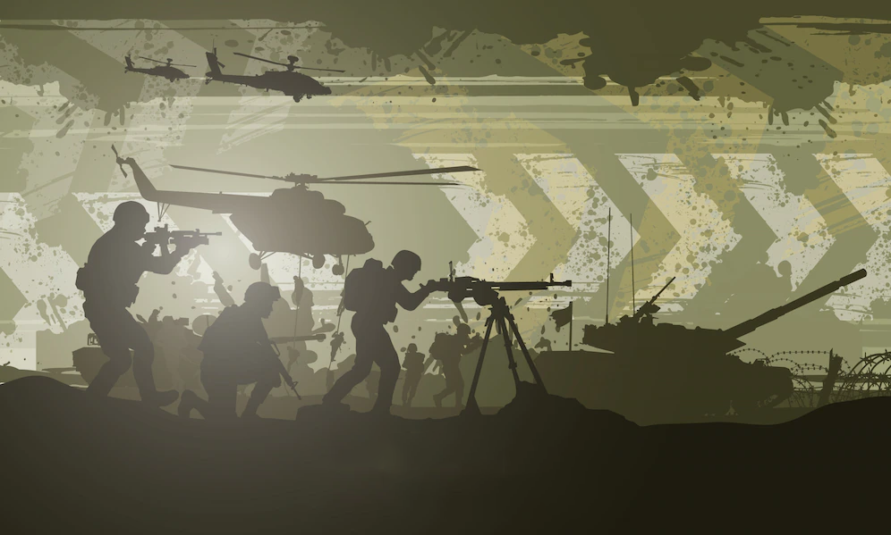 Background khí tài chiến tranh
