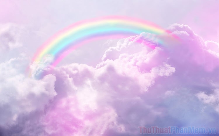 Background rainbow, Background cầu vồng đẹp