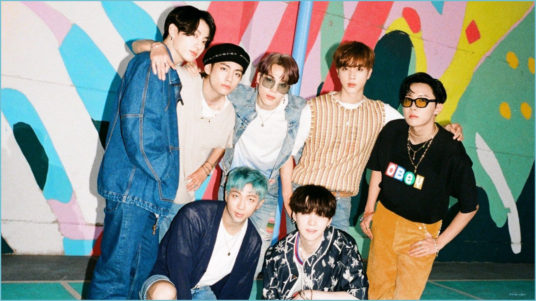 Ảnh nhóm nhạc BTS 7 chàng trai