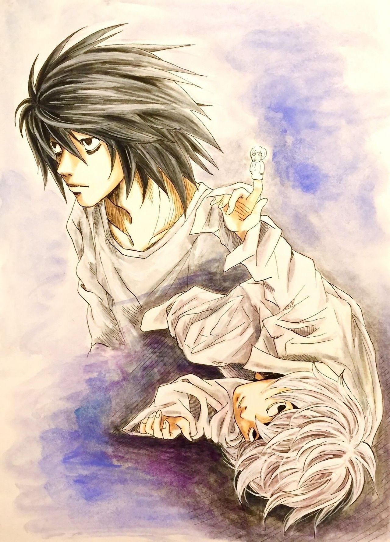 Hình ảnh L Death Note cute đáng yêu