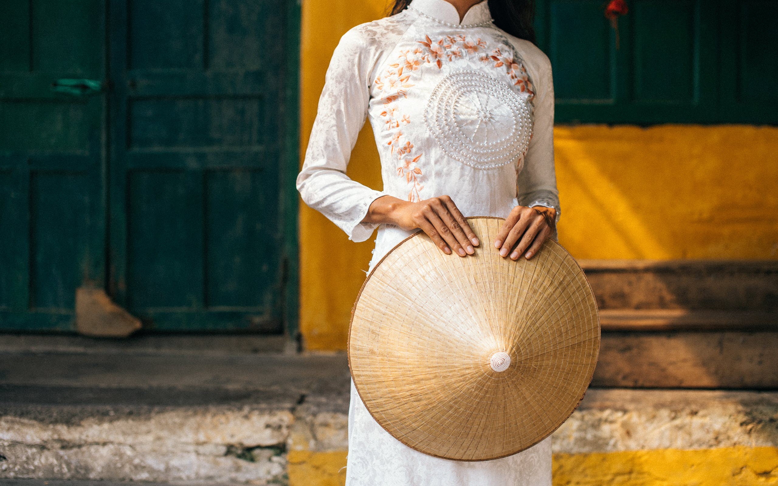 Hình nền áo dài truyền thống Việt Nam 2K