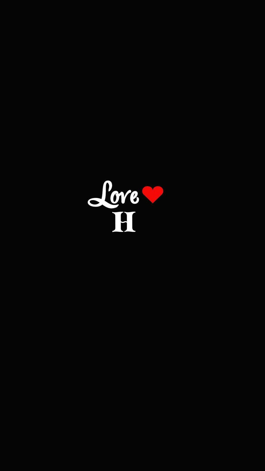 Hình nền chữ H tình yêu Full HD