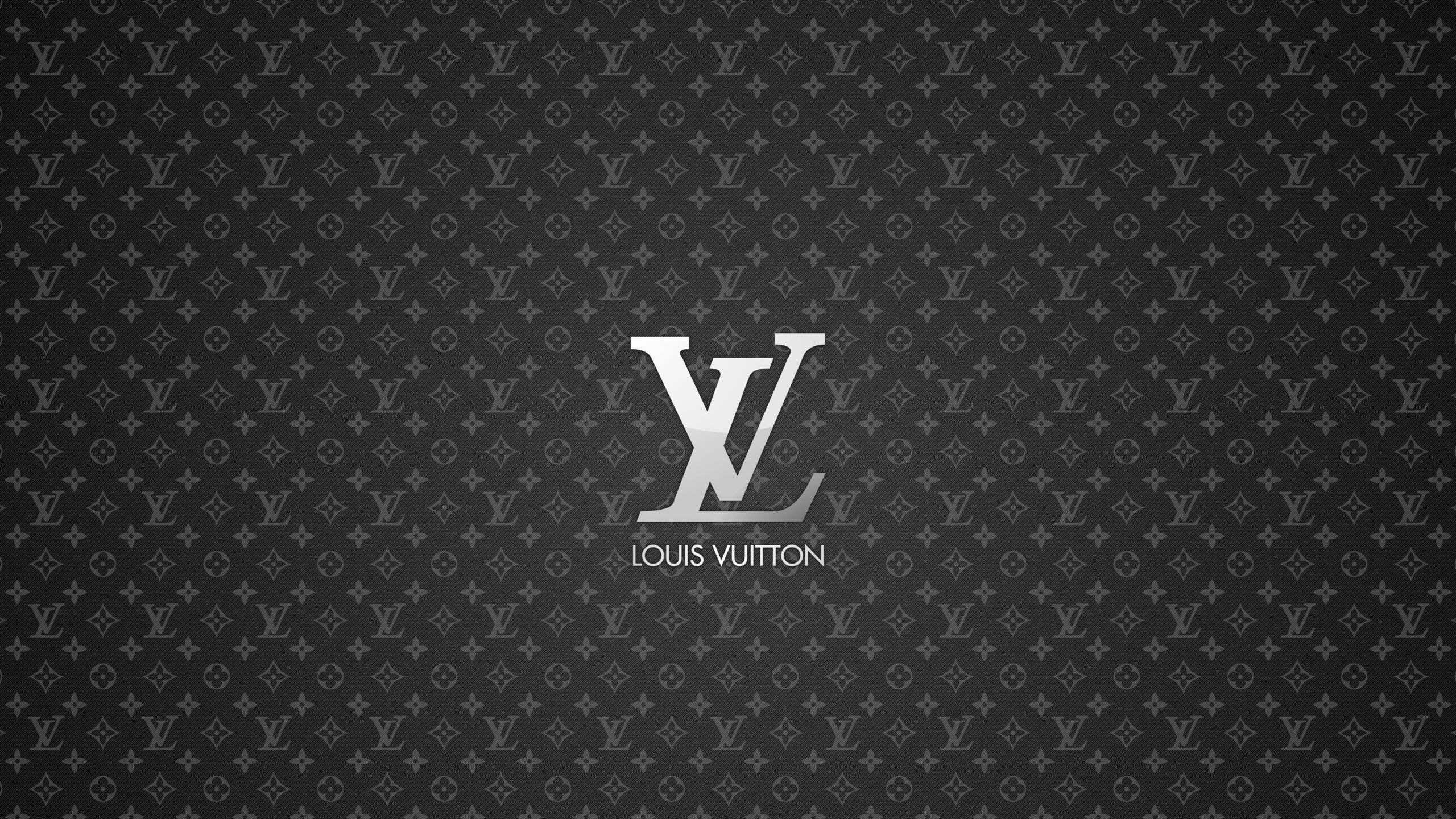 Hình nền Logo Louis Vuitton 2K đẹp