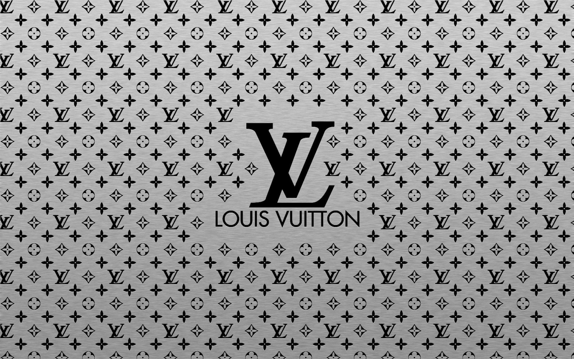Hình nền Louis Vuitton màu đen chất lượng cao