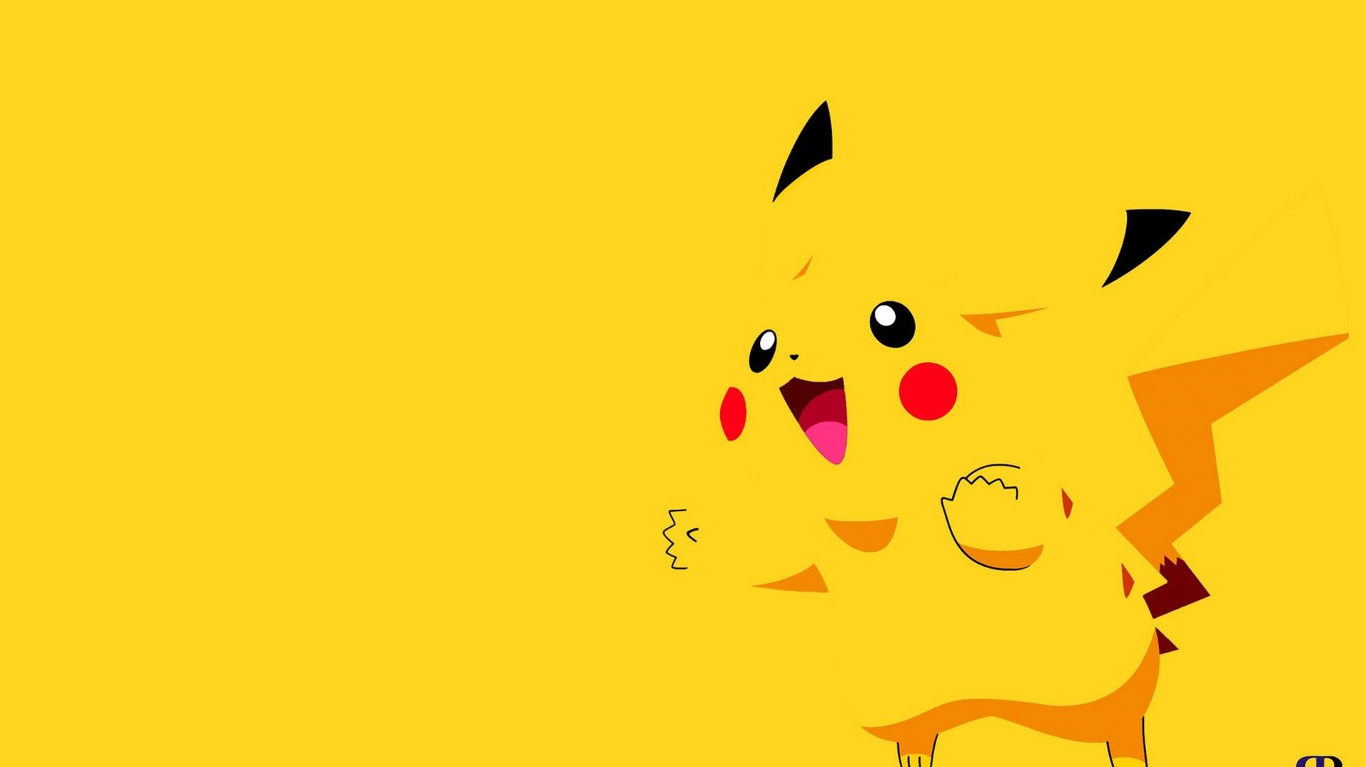 Hình nền Pikachu cute cho Laptop Full HD