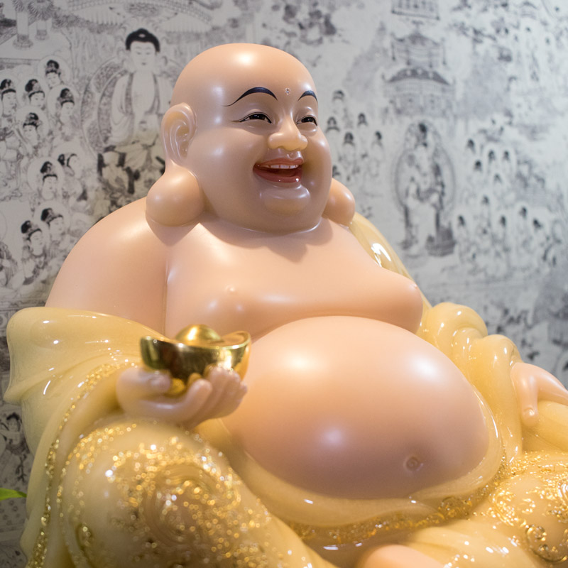 Phật Di Lặc cười tươi tuyệt đẹp nhất