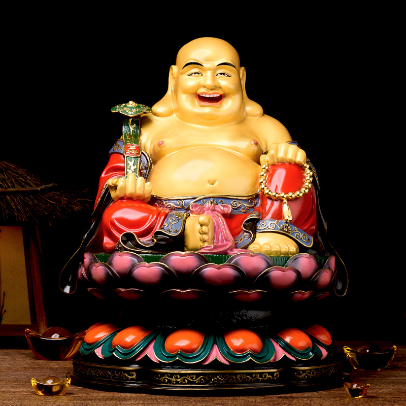 Tượng Phật Di Lặc cười tươi cực đẹp