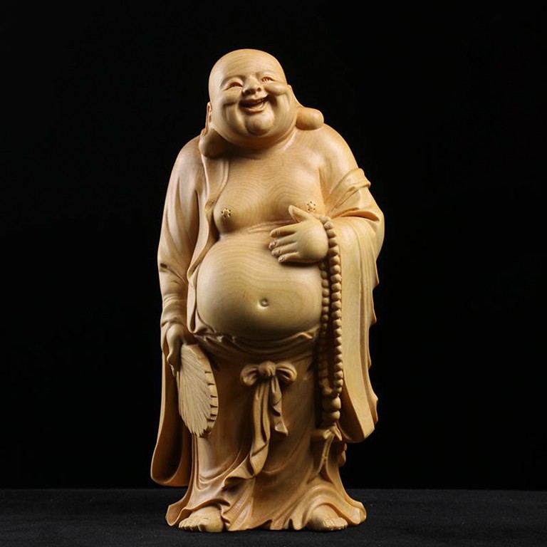 Tượng Phật Di Lặc cười tươi tuyệt đẹp