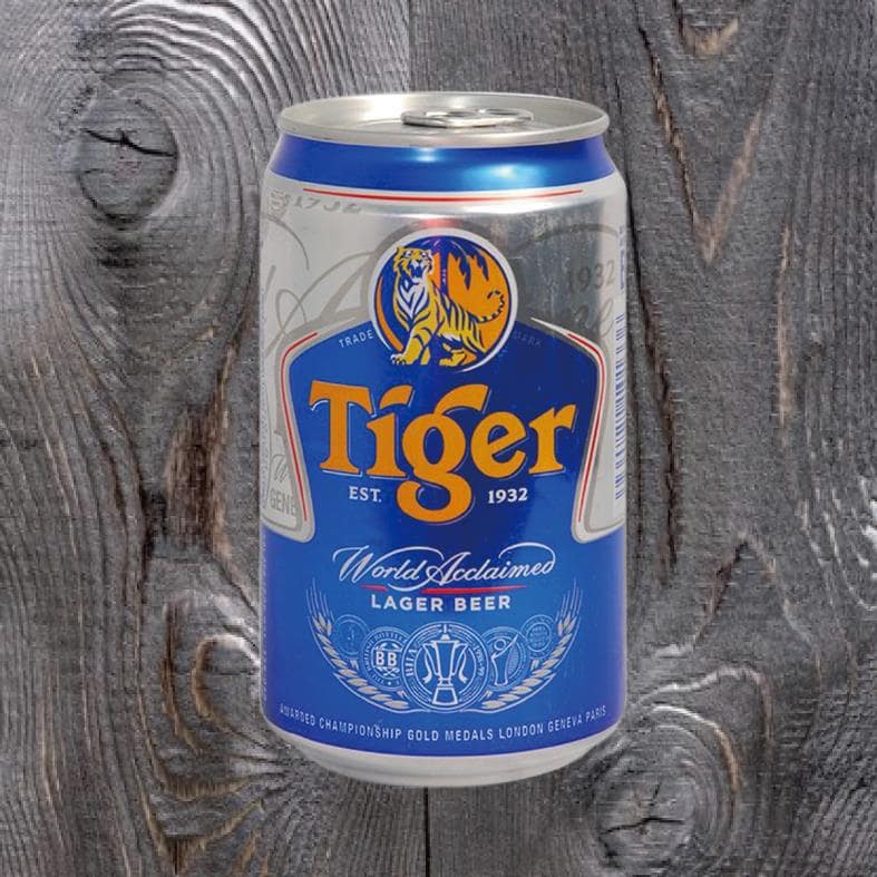 Hình ảnh lon bia Tiger đẹp