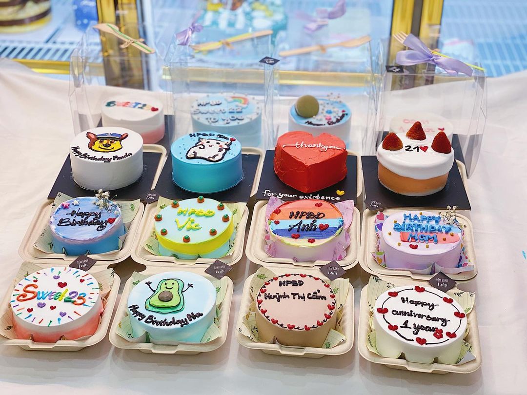 Bật mí 7 tiệm bánh kem mini size ngon ở Sài Gòn dành cho bạn!