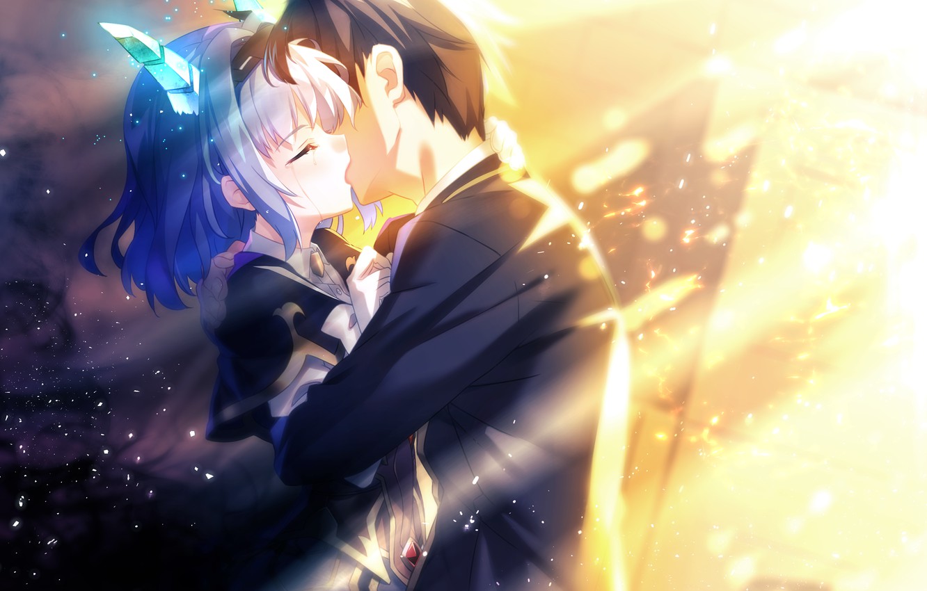 Ảnh Anime hôn ngọt ngào đẹp