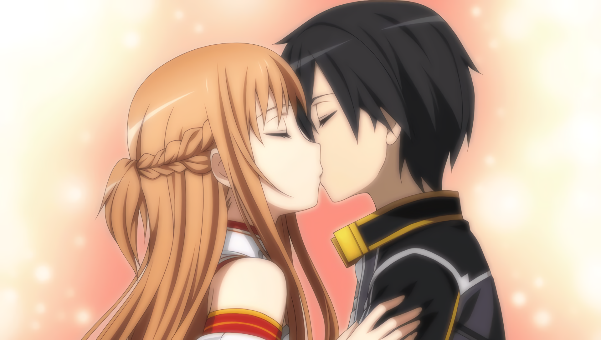 Ảnh Anime hôn nhau lãng mạn đẹp