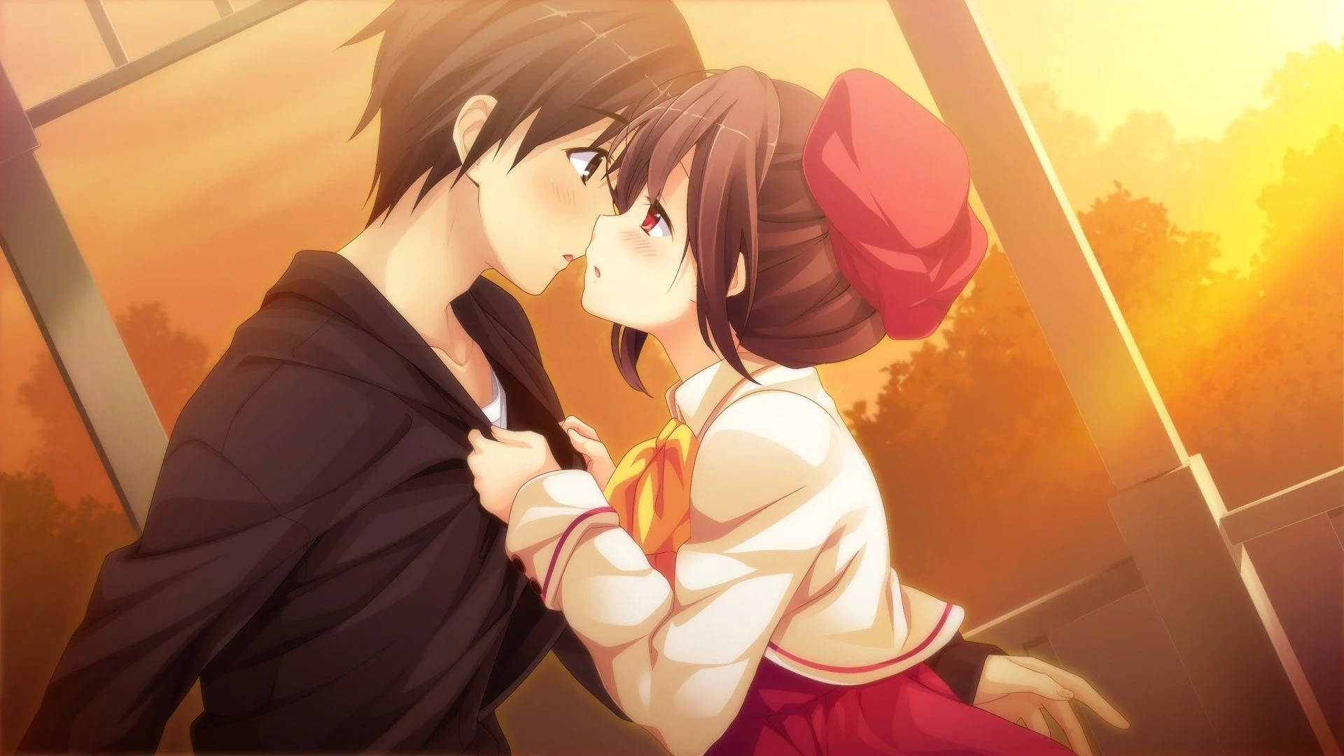 Ảnh Anime hôn nhau